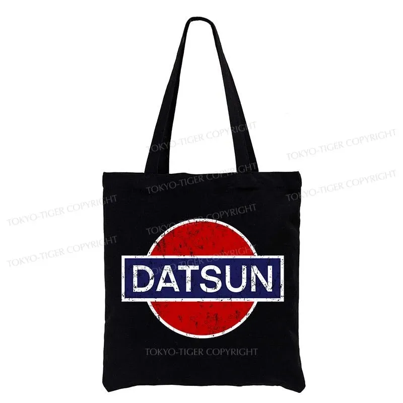 Tokyo-Tiger Datsun Vintage Car Tote Bag