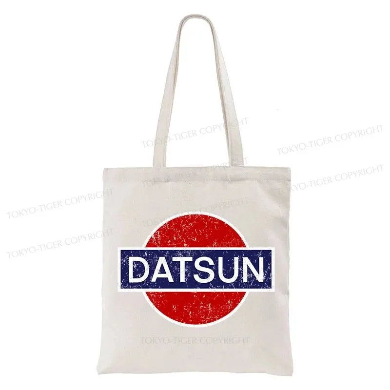 Tokyo-Tiger Datsun Vintage Car Tote Bag