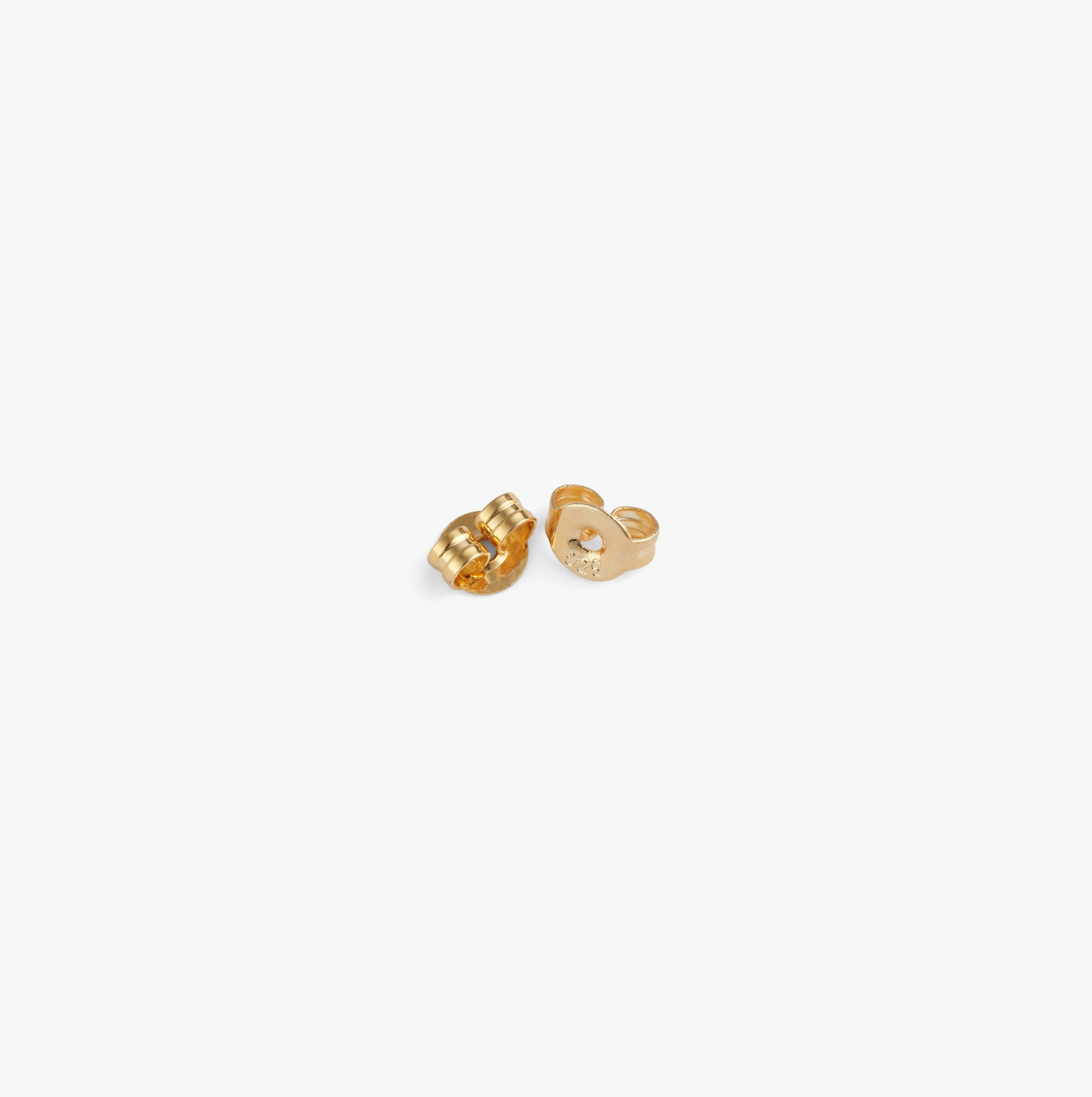 TRIPLE ALIGNED ZIRCONIA STUDS Gold