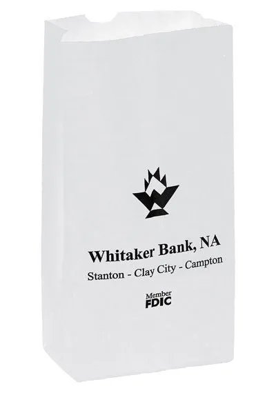 Wholesale White Kraft 2# Grocery Bag - 6G2W