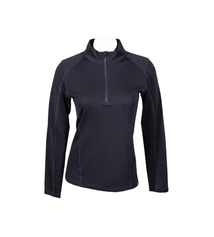 Women's Base Layer Long Sleeve Mid-Weight 1/4 Zip Top