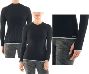 Women's Icebreaker ZoneKnit 200 Seamless Long Sleeve Crew {IC-0A56HD}